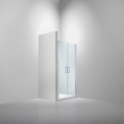 Pendeldeuren Van Rijn ST02 Saloondeur 140×200 cm 6 mm Chroom