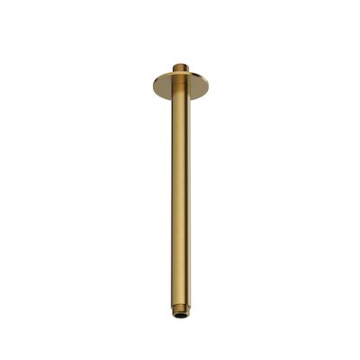 Plafondbuis Hotbath Ace 30 cm Geborsteld Messing PVD