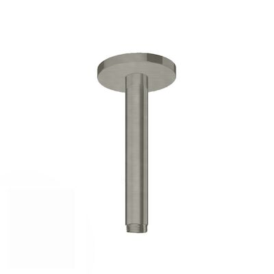 Plafondbuis Hotbath Cobber Rond 15 cm Geborsteld Nikkel