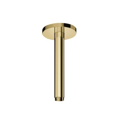 Plafondbuis Hotbath Cobber Rond 15 cm Gepolijst Messing Living Colours