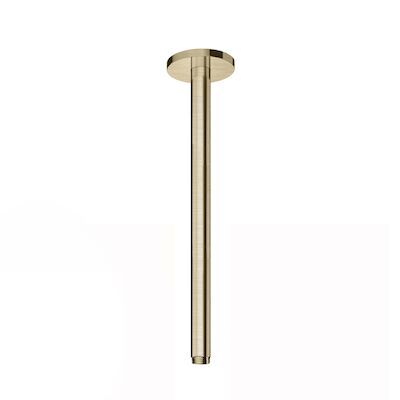 Plafondbuis Hotbath Cobber Rond 30 cm Geborsteld Messing Living Colours