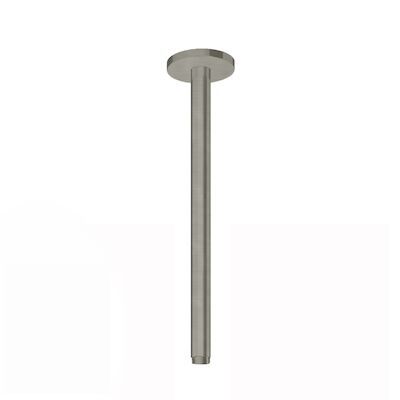 Plafondbuis Hotbath Cobber Rond 30 cm Geborsteld Nikkel