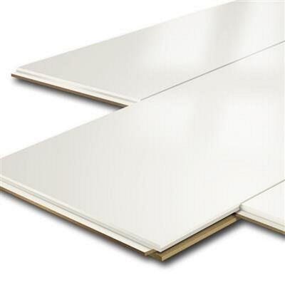 Plafondpanelen MDF Sanimex Hoogglans Wit 129 cm x 29 cm x 1,2 cm (Doosinhoud: 1,87 m2)