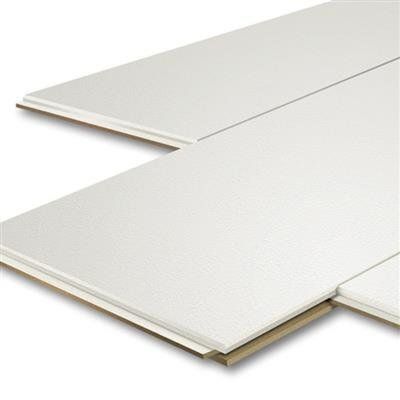 Plafondpanelen MDF Sanimex Mat Wit 129 cm x 29 cm x 1,2 cm (Doosinhoud: 1,87 m2)