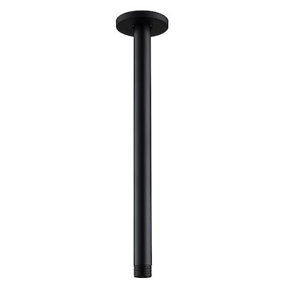Plafonduitloop BWS Colorato 30 cm Mat Zwart