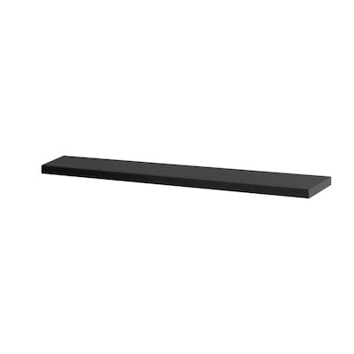 Planchet 60 cm Hoogglans Zwart