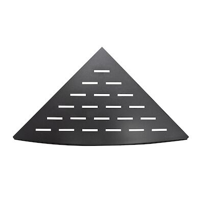 Planchet voor Hoekbevestiging BWS Elegance Inbouw 29×29 cm Mat Zwart