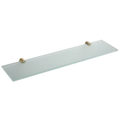 Planchet Wiesbaden Ida Glas Geborsteld Messing Goud