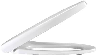 Pressalit 300+ toiletbril met softclose en quickrelease 35,2×43,1cm wit