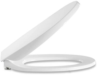 Pressalit Calmo Closetzitting Met Deksel En Softclose/Quickrelease 37×45 cm 37×45 cm Wit