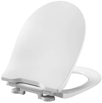 Pressalit Projecta Solid Pro polygiene closetzitting met deksel softclose 35,8×45,1 cm Wit