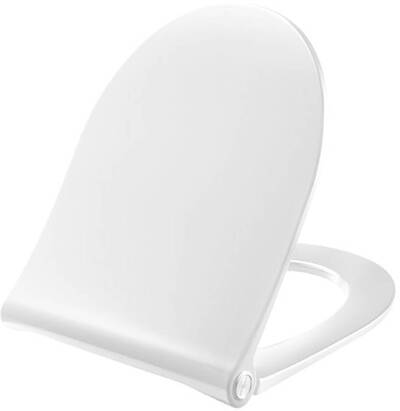 Pressalit Sway D zitting met softclose en lift off 35,9×45,4 cm Mat Zwart