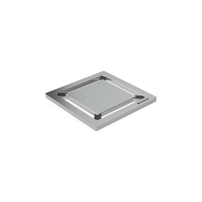 Putrooster Geberit voor Doucheput Vloer Vierkant 8×8 cm RVS