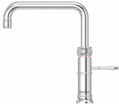 Quooker Classic Fusion Square losse kokend waterkraan zonder boiler chroom