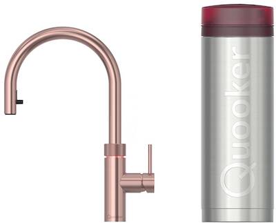 Quooker Flex met PRO3 boiler 3-in-1 kraan rosé koper