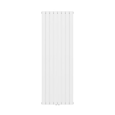 Radiator BWS Busso Verticaal Vierkant Dubbelzijdig 180×608 cm Wit