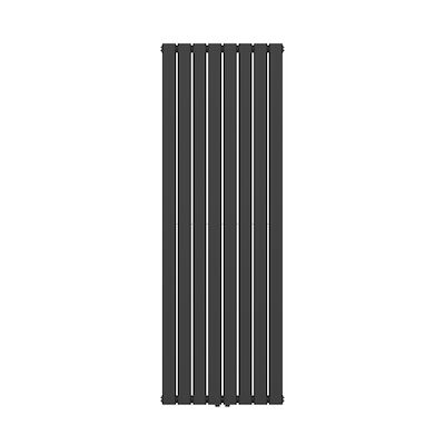 Radiator BWS Busso Verticaal Vierkant Dubbelzijdig 180×608 cm Zwart