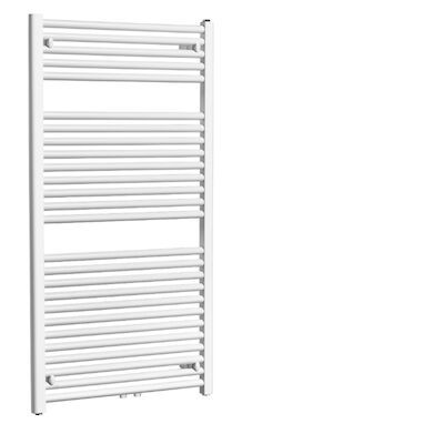 Radiator BWS Emma 118,5×60 cm Midden Onder Aansluiting Wit (830 Watt)