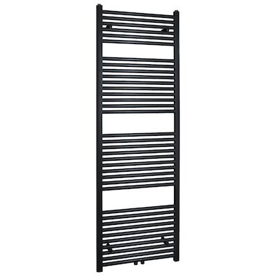 Radiator BWS Emma 181,7×60 cm Midden-Onder Aansluiting Antraciet (1067 Watt)