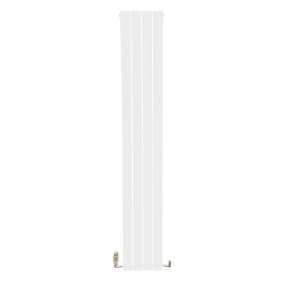 Radiator BWS Jarmilo 200×30 cm Midden Onder Aansluiting Enkel Wit (652 Watt)