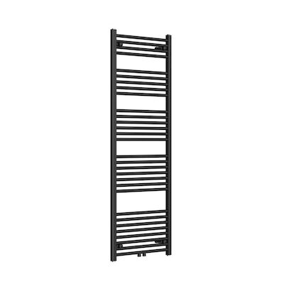 Radiator BWS Saniro 60x160cm Middenaansluiting Mat Zwart