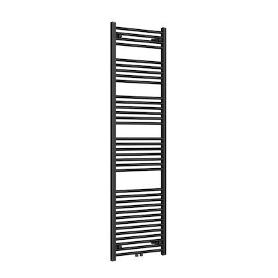 Radiator BWS Saniro 60x180cm Middenaansluiting Mat Zwart