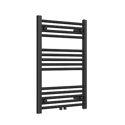 Radiator BWS Saniro 60x80cm Middenaansluiting Mat Zwart