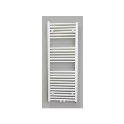Radiator Sanicare Middenaansluiting Recht 517 Watt Inclusief Ophanging 120×45 cm Chroom