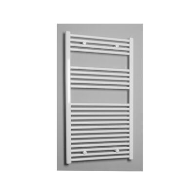 Radiator Sanicare Standaard Recht 730 Watt Inclusief Ophanging 60×111,8 cm Mat Zwart