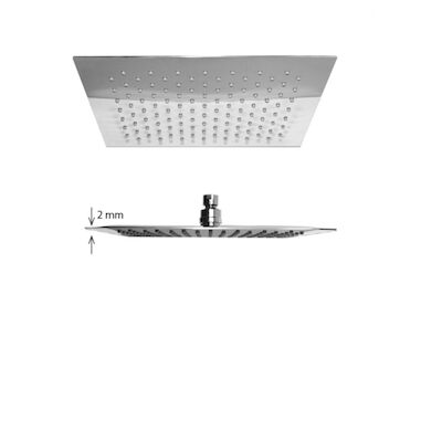 Regendouche Best Design Square-Thin 30x30cm Chroom