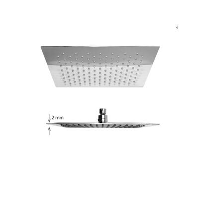 Regendouche Square-Thin 20×20 cm Best Design Dikte 2 mm