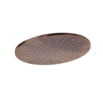 Regendouchekop Salenzi Giro 20 cm Geborsteld Messing Koper OUTLET