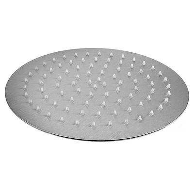 Regendouchekop Sanimex Bellezza Bagno Slimline Anitkalk Rond 30 cm Geborsteld RVS