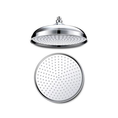Regendouchekop Sapho Retro Rond 30.5 cm Chroom
