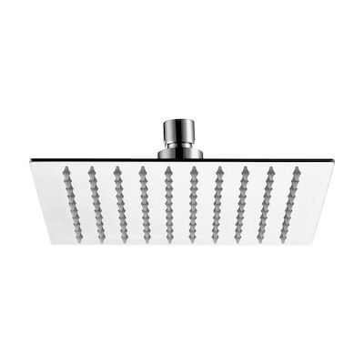 Regendouchekop Sapho Slim Vierkant 30 cm RVS Gepolijst