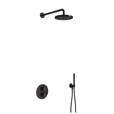 Regendoucheset Hotbath Cobber Thermostatische Inbouwset Chroom