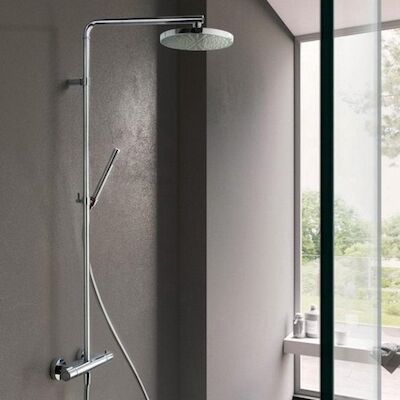 Regendoucheset Hotbath Get Together Thermostatisch Chroom