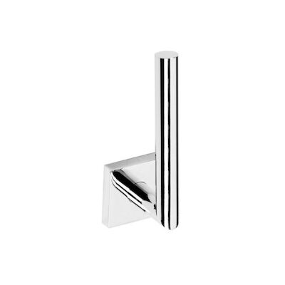 Reserverolhouder Sapho X-Square 16.5 cm Hangend Chroom