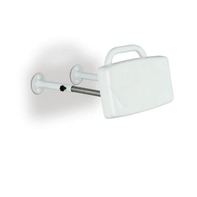 Rugleuning Handicare Linido Aangepast Sanitair 40×26,5 cm Kunststof Wit