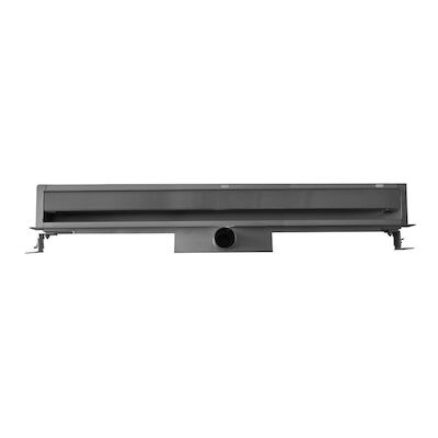 RVS Douchegoot Flens met kunststof sifon filter 80cm MUURINBOUW