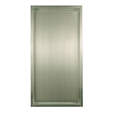 RVS wand nis 30×60