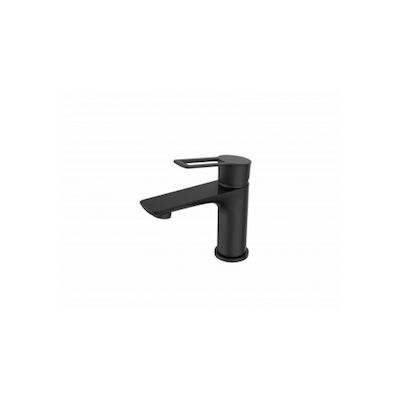Sanimar Nero Lavabo Wastafelkraan 15.5×11.7 cm Messing Zwart