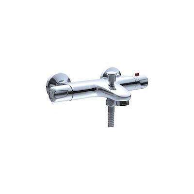 Sanimar Siena Bad/Douchethermostaat 26×12.5×7.4 cm Messing Chroom