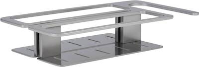 Saqu Aqua doucherek met wandbevestiging zilver