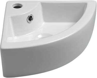Saqu Bound Fontein 1 kraangat 44,5×32,5×13 cm Wit