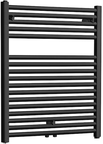 Saqu Calm handdoekradiator 463W 60×76,6cm mat zwart