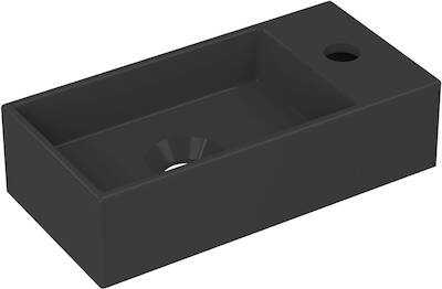 Saqu Carpo Fontein 36x18x9 cm Mat Zwart