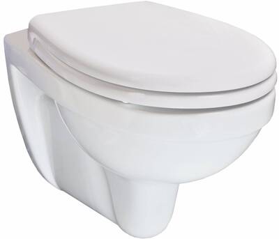 Saqu Classic combi-pack hangtoilet incl. luxe toiletbril wit