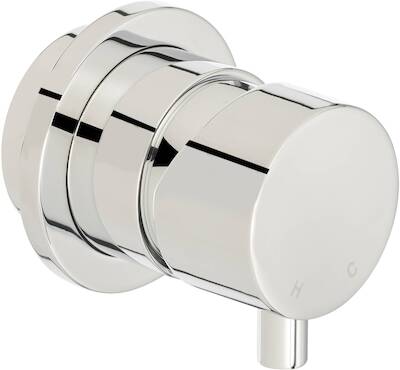 Saqu Classic inbouw wastafelmengkraan zonder uitloop chroom