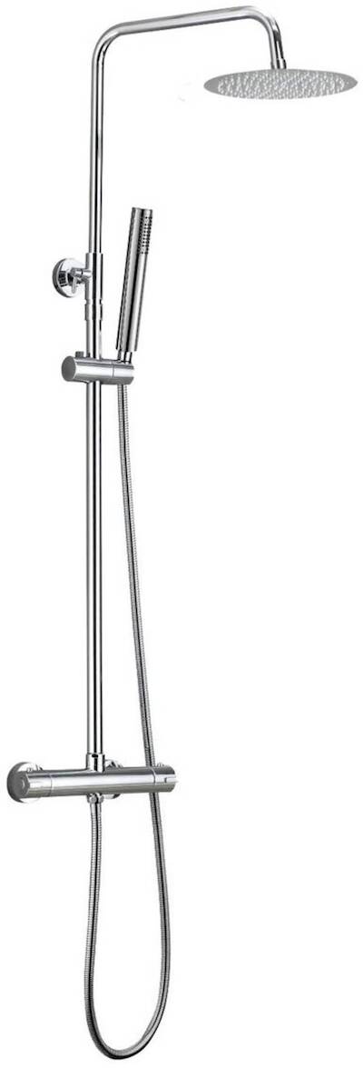Saqu Classic regendoucheset 200 chroom